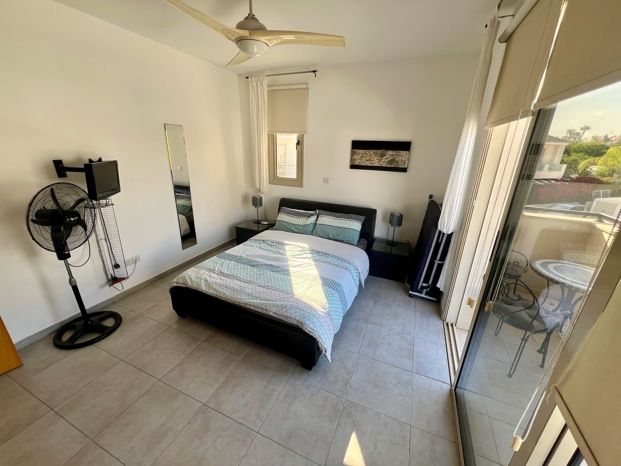 Master bedroom at Paradise Point